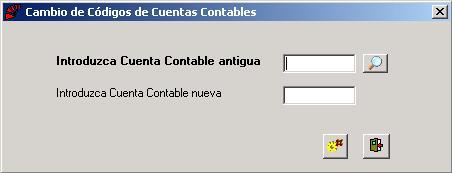 Cambio de Cdigos de Cuentas Contables