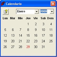 Ayuda Calendario