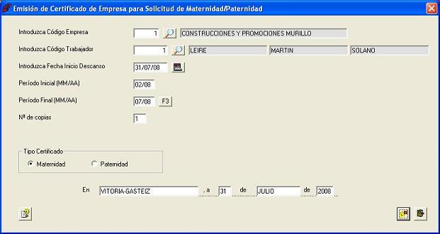 Certificado Empresa