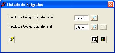 Listado de Epgrafes